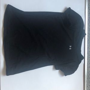 Tight, black athletic shirt